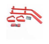 Couvercles Poignées Intérieures Pour Wrangler Rubicon Pour JK 2 Et 4 Portes 2007-2016 Barre D'appui De Voiture Poignée De Maintien Dure Avant Et Arrière(Front Rear red)