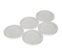 Couvercles pour boîtes - WECK - 6413 - 80 mm - Blanc - Lot de 5