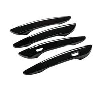 Couvercles pour Poignées de Porte Auto pour Mazda 3 New Axela CX 30 2019-2024, Style de Voiture Housse De Poignée De Porte Extérieure Accessoires,Bright black