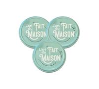 Couvercles pour pots en verre et bocaux de conserves et de confiture, déco fait maison, couvercle universel, couvercle de remplacement | Diàmetre 63 mm (50)