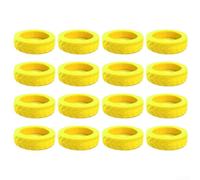 Couvercles pour roues TPR 16pcs Anti-Bruit Couvercles pour roues