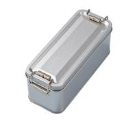 Couvercles rectangulaires en métal - Boîtes à biscuits en métal, boîte de rangement rectangulaire en fer blanc | Bocaux anti-poussière avec couvercle pour cookies, thé, café, chocolat