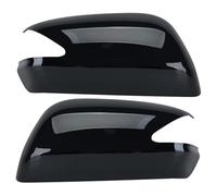 Couvercles Rétroviseur Compatible Avec Jazz 2009 2010 2011 2012 2013 2014 Garniture Noire Brillante Pour Cadres Rétroviseurs Extérieurs Coques Rétroviseurs Latéraux Voiture