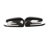 Couvercles rétroviseurs Pour Mercedes Benz CE CLA GLA GLK Classe W176 W117 W204 W212 X156 X204 Rétroviseur Revêtement D'habillage Voiture Côté Aile Miroir Casquettes(Carbon Fiber Pattern)