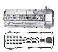 Couvercles Soupape Moteur Couvercle de soupape moteur en aluminium pour BMW M54 M52 B20 B25 B28 E53 E36 E46 E39 X5 Z3 2.5L .8L 3.0L Couvre-culasse 11121432928 Joint Cache Culbuteurs