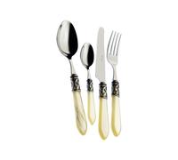 Couvert 24 Pièces Bugatti Aladdin Acier inoxydable ALBAM-S4250 Ivoire