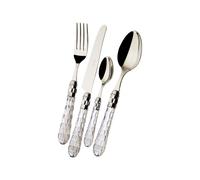 Couvert 24 Pièces Bugatti Cristallo Acier inoxydable CSC1T-S1750 Transparent