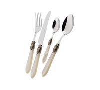 Couvert 24 Pièces Bugatti Oxford Acier inoxydable OXDAM-S3250 Ivoire