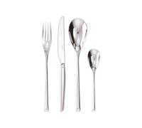 Couvert 4 Pièces Sambonet H-Art Acier argenté 52727-97 Plaqué Argent
