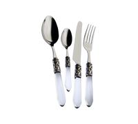 Couvert 49 Pièces Bugatti Aladdin Acier inoxydable ALB1T-S4265 Transparent