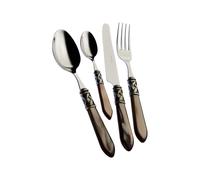 Couvert 49 Pièces Bugatti Aladdin Acier inoxydable ALBOM-S4265 Onyx