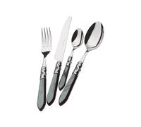 Couvert 49 Pièces Bugatti Aladdin Acier inoxydable ALCNM-S4265 Noir