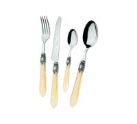 Couvert 49 Pièces Bugatti Oxford Acier inoxydable OXBAM-S3265 Ivoire