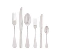 Couvert 72 Pièces Sambonet Baguette Acier argenté 52786-79 Plaqué Argent