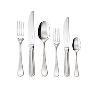 Couvert 72 Pièces Sambonet Perles Acier argenté 52702-79 Plaqué Argent