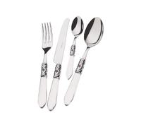 Couvert 75 Pièces Bugatti Aladdin Acier inoxydable ALC1T-S4260 Transparent