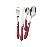 Couvert 75 Pièces Bugatti Aladdin Acier inoxydable ALC3M-S4260 Rouge