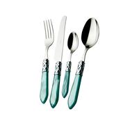 Couvert 75 Pièces Bugatti Aladdin Acier inoxydable ALCVM-S4260 Vert d'eau