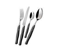 Couvert 75 Pièces Bugatti Selene Acier inoxydable SECNM-S1960 Noir