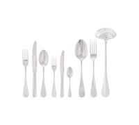 Couvert 75 Pièces Sambonet Baguette Acier argenté 52786-77 Plaqué Argent