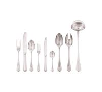 Couvert 75 Pièces Sambonet Filet Toiras Maillechort Argenté 52356L76