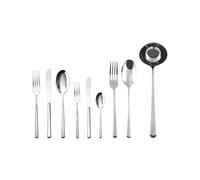 Couvert 75 Pièces Sambonet Linear Acier argenté 52713-77 Plaqué Argent