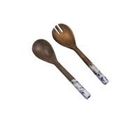 Couvert à salade Garden en manguier 28 cm - - Multicolore - Bois De Manguier