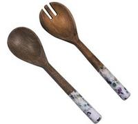Couvert à salade Garden en manguier 28 cm - - Multicolore - Bois De Manguier
