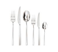Couvert de 36 Pièces Sambonet Linea Q Acier argenté 52730-83 Plaqué Argent