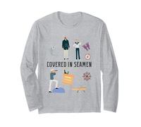 Couvert de marins adultes sales blagues femmes Manche Longue