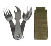 Miltec Set de 3 Couverts INOX Adulte Unisexe, Taille Unique