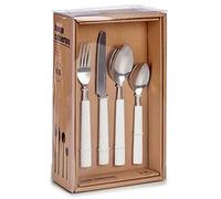 Couvert Manche Blanc 16 pièces 4 Services