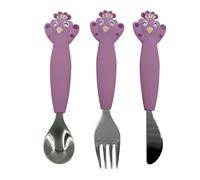 Couverts 3 Pièces En Silicone Mrs Peacock