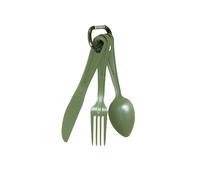 Mil Tec Set de couverts Lexan 3 pièces vert