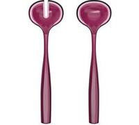 Couverts à salade en matériau biosourcé violets 28 cm GUZZINI Dolcevita Violet et transparent G