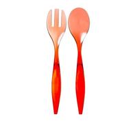 Couverts À Salade - Grand Chef - Lot De 2 - 29.5 Cm - Polystyrène - Rose