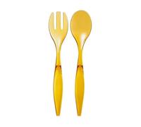 Couverts À Salade - Grand Chef - Moutarde - Lot De 2 - 29.5 Cm - Polystyrène