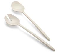 Guzzini Couverts à salade Tierra Plastique recyclé Blanc lait 28 cm 106101156