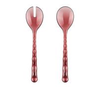 Couverts à salade - Vanity Guzzini - Rouge transparent - Set élégant - Design translucide