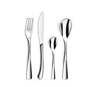 AMEFA - Coffret 24 couverts de table pour 6 personnes - Vision - Acier inoxydable 18/0, Finition Brillante