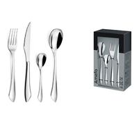 Amefa – Coffret 24 couverts pour 6 personnes Instinct – Acier inoxydable 18/0, finition brillante