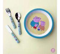 Petit Jour Paris - Set de 3 couverts PI903K Peppa Pig Multicolore