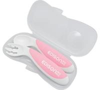 Couverts d'apprentissage Peach (articles pour bébés - assiettes et couverts)