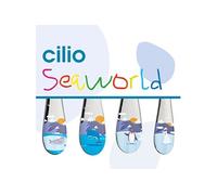 Couverts enfants Seaworld 4 pièces - Cilio - Argent - Inox G