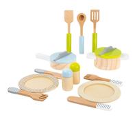 Couverts et casseroles en bois