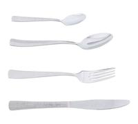 Couverts - JEAN DUBOST - STRASSE - 24 pièces - Acier inoxydable - Compatible lave-vaisselle