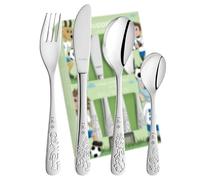 Couverts pour enfants Schmalz® Kuppels Ballfreunde Football avec gravure 4 pièces gravure nominative, couverts personnalisés garçon-fille naissance-baptême