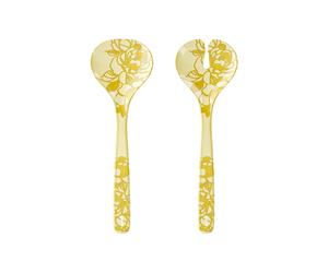 COUVERTSÀ SALADE "JOSEPHINE" Dusty yellow