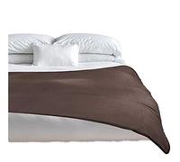 Couverture 100% imperméable Marron/Beige, Protection pour lit et Meubles Couverture Ultra Douce pour Jeux en Couple Garde Votre lit au Sec, Exempt de Taches humides, pour Adultes et Animaux