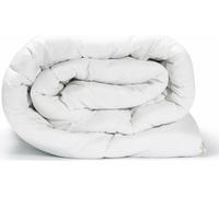 Couverture 135x200cm - Couverture toute l'année, Couverture chaude pour personnes allergiques, Couverture antiallergique, Microfibre, 300gsm Blanc